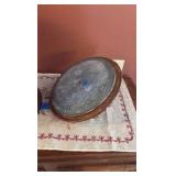 Vintage water cooler; 2 vintage ice picks