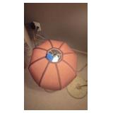 Vintage boudoir table lamp and floor lamp