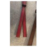 Decorative wood skis