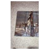 Rare John A Noble oil on canvas painting 24" x 20”