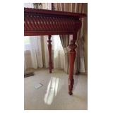 Vintage executive writing desk