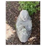 (2) frog lawn ornaments