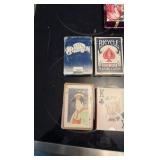 9 decks of playing cards