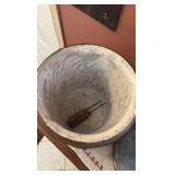 Vintage water cooler; 2 vintage ice picks