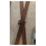 Decorative wood skis