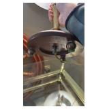 Brass table lamp