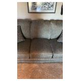 Upholstered Couch and love seat.