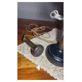 Vintage candle stick desk telephone