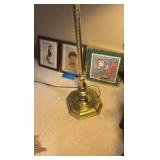 2 lamps 51” tall and 2’ tall