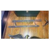 Vintage / Antique Metal parts, tool box, eagle, etc.