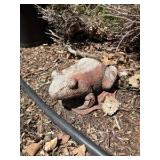 (2) frog lawn ornaments