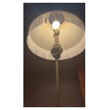 Vintage boudoir table lamp and floor lamp