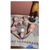 (6) Figurines, some are vintage