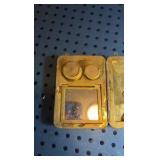 Antique Dance Compact; 12K bracelet