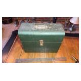 Vintage / Antique Metal parts, tool box, eagle, etc.