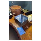 Antique Cluett box; Vintage Ritepoint Lighter
