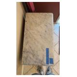 Vintage cabinet with marble top