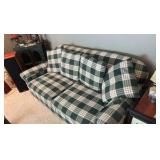 (2) Upholstered couches