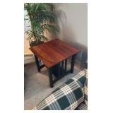 (2) side tables D27” x H2’ x L23” and D26” x H2’ x L26”