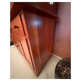 Buffet cabinet L65” x H80” x D19” (items in cabinet not included)