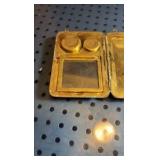 Antique Dance Compact; 12K bracelet
