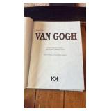 3 books: Vincent Van Gogh; Claude Money; Gold