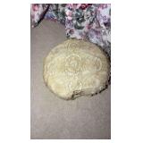 Vintage sachet pillow; Stuffed animals and dolls