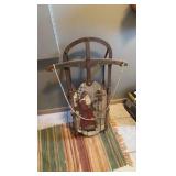 Antique to vintage scissors, fish scale, washboards
