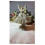 Ceramic and porcelain figurines.