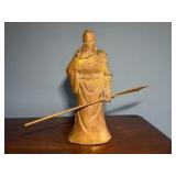 (3) Figurines: Asian Warrior; Eagle, Horse