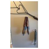 Antique to vintage scissors, fish scale, washboards