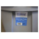 7-18 Gallon Storage Totes with lids...