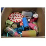 Huge lot of reusable cups, and wate...