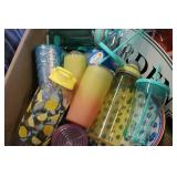 Huge lot of reusable cups, and wate...