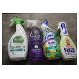 Mixed cleaning products!...