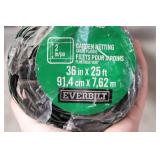 Garden Netting 36in x 25ft with 2in...