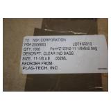 Clear Bags Qty:1000...
