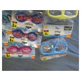 Goggles dive fish and masks...