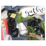 Assortment of home goods...