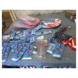 Patriotic d cor and glow bling...
