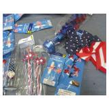 Patriotic d cor and glow bling...