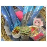 2 Baskets filled with goodies...