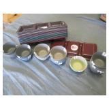 Lot of freezer trays and small bowl...