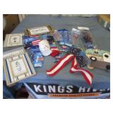 Patriotic and home decor with a bir...