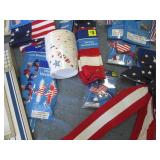 Patriotic and home decor with a bir...