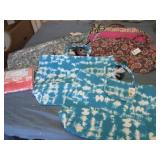 Quilted totes and an apron...