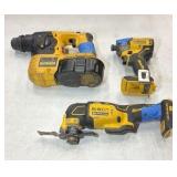 DEWALT Rotary Hammer, Impact driver, Oscillating Tool