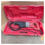 Milwaukee corded Sawzall reciprocating saw