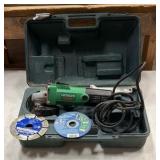 Hitachi  4-1/2 in. compact, corded angle grinder