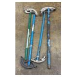(4) pipe benders
